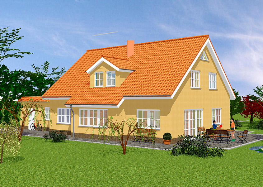 Klassisches Haus - Modell K 265, Gesamtwohnfläche 175,9 m² ...